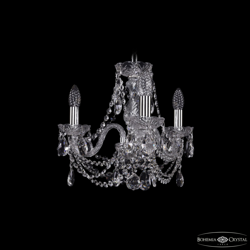 Подвесная люстра Bohemia Ivele Crystal 1406/3/141 Ni