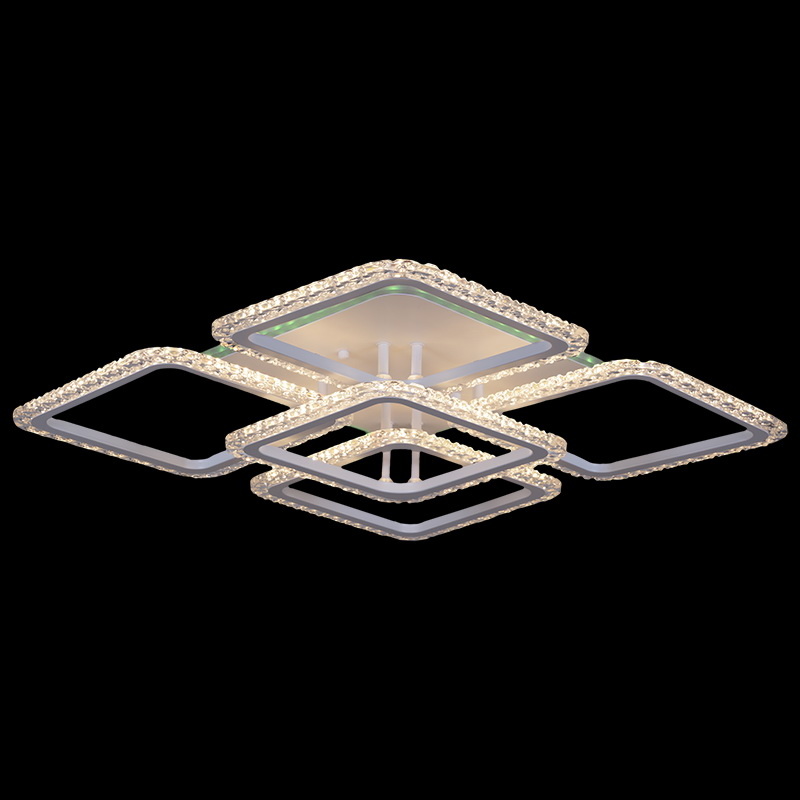 Потолочная люстра Reluce 08869-0.3-4+1 WH (RGB)