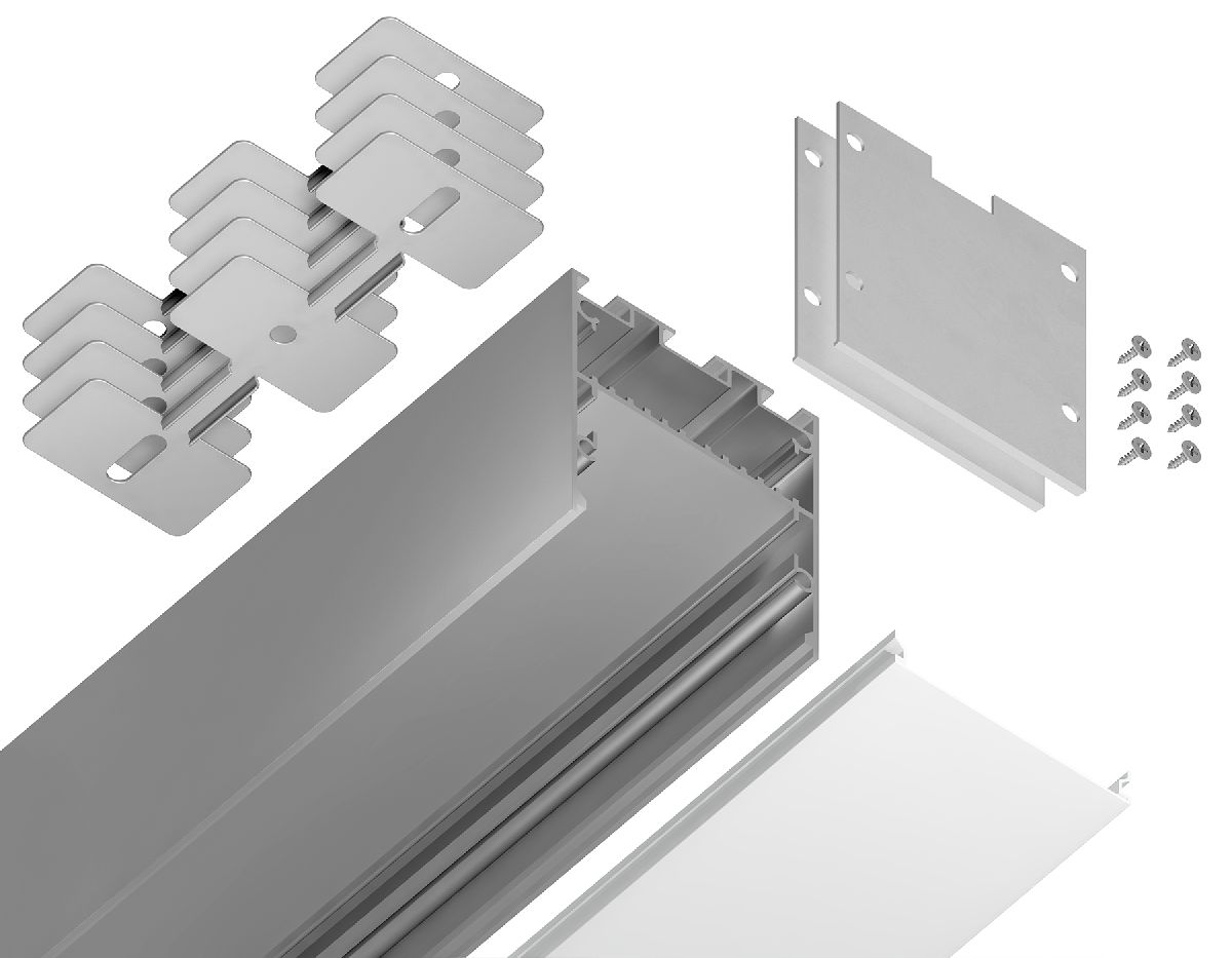 Алюминиевый профиль Ambrella Light Profile System GP3050AL
