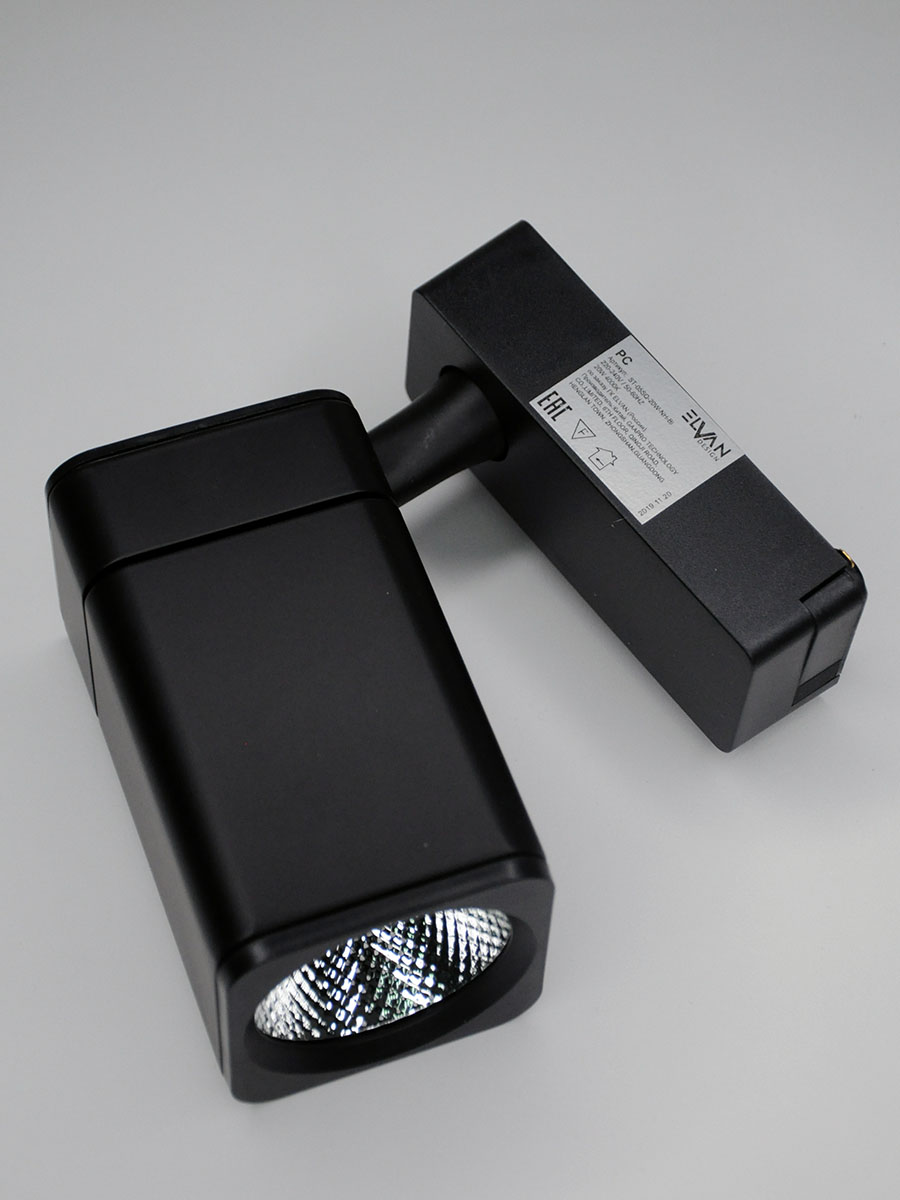 Трековый светильник Elvan ST-05SQ-20W-NH-Bl
