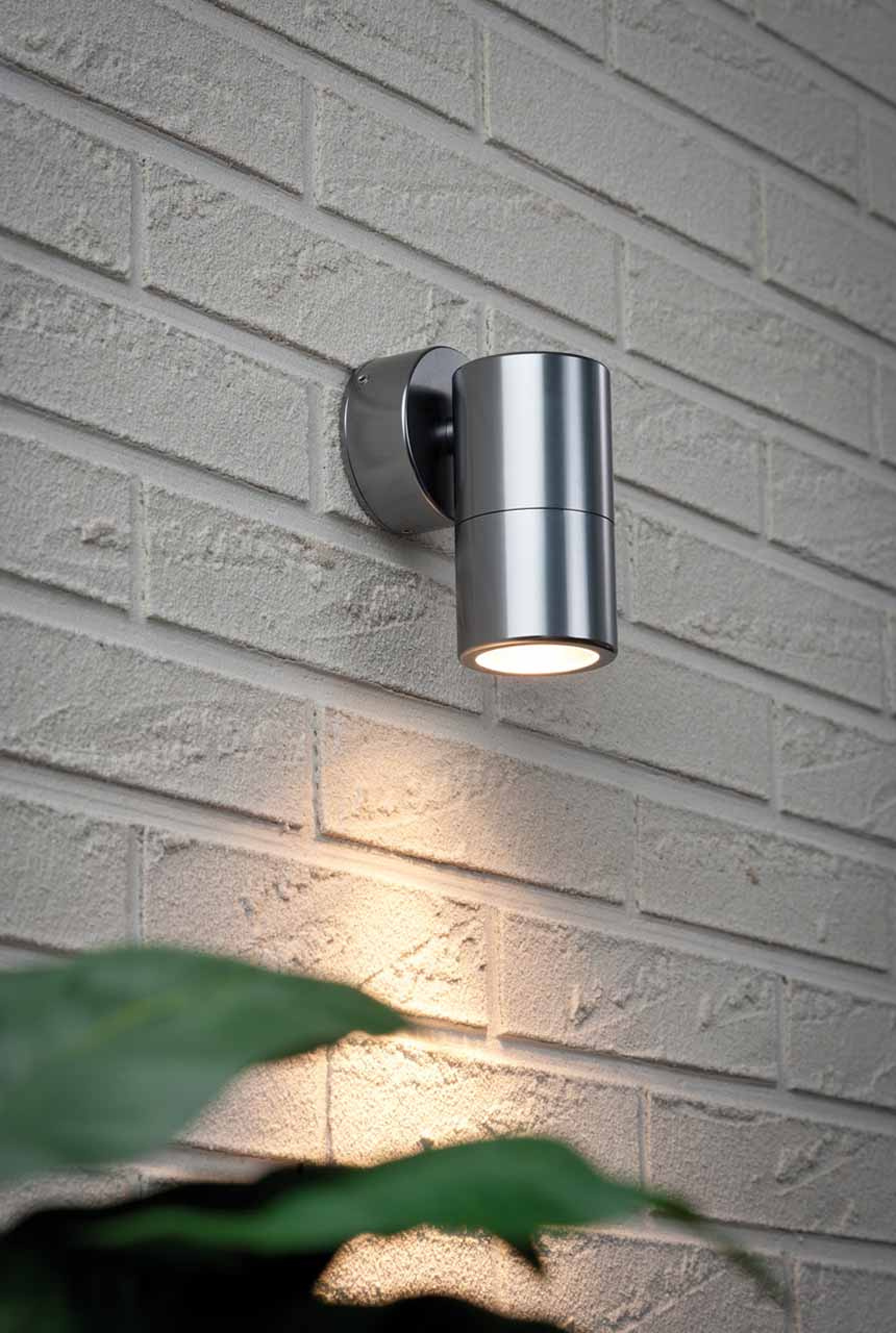 Уличный настенный светодиодный светильник Paulmann Led Flame Eisen 18008