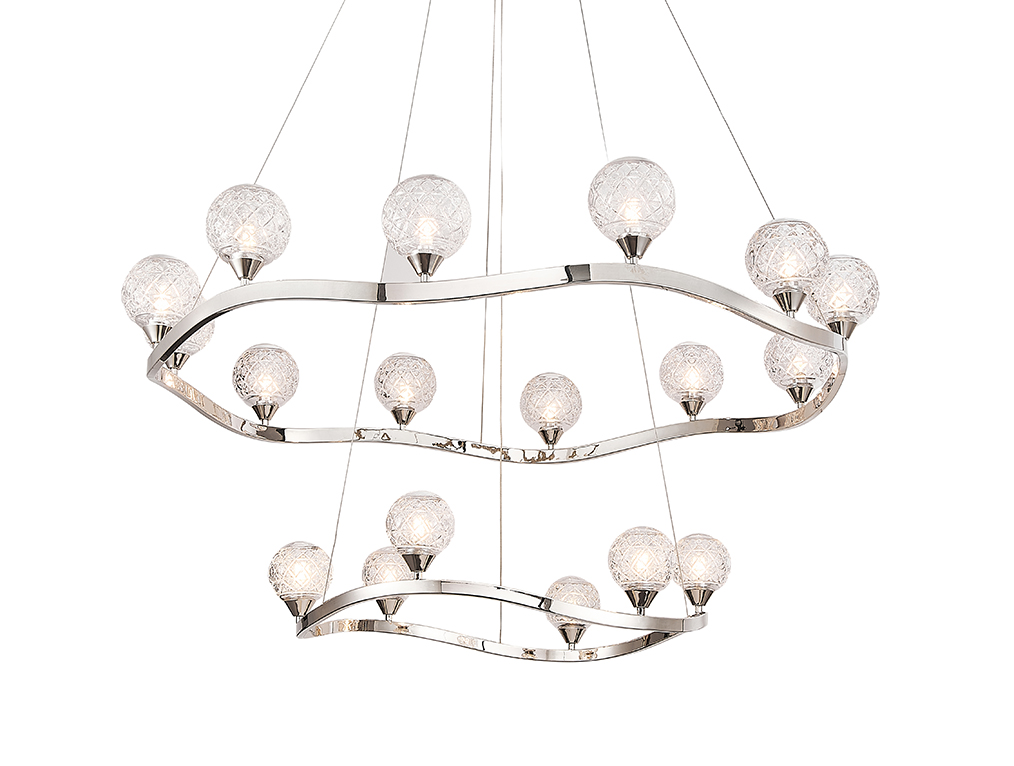 Подвесная люстра Newport 3818/S nickel М0065483