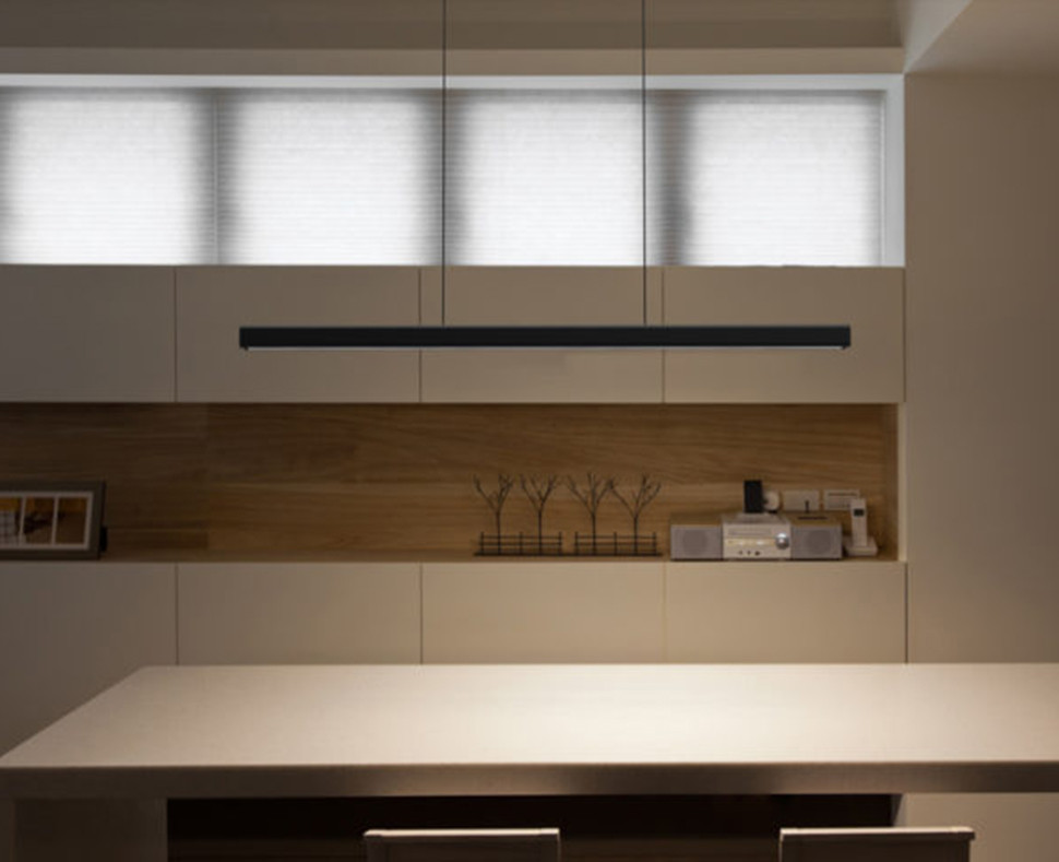 Линейный подвесной светильник Italline IT013-6021 black 3000K