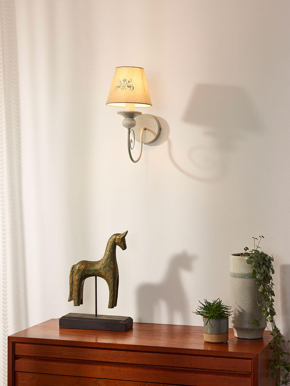 Бра серое Lucide Robin 71236/01/41