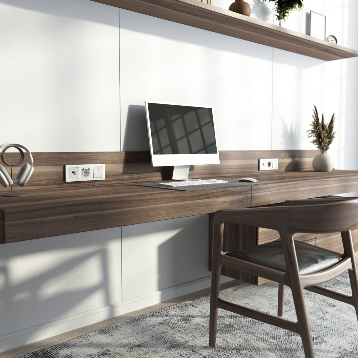 Розетка Ethernet RJ-45 cat. 6A экранированная Werkel W5120101 4690389213465 a069683