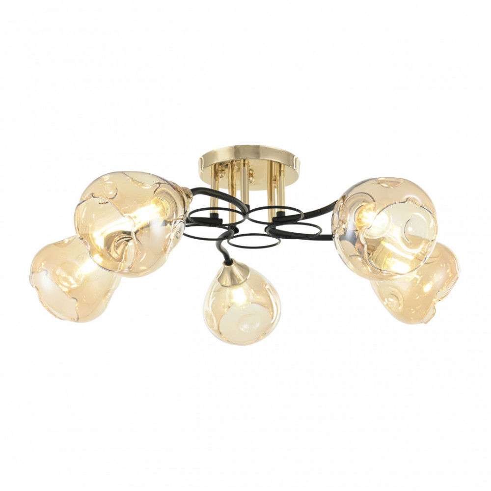 Потолочная люстра Arte Milano AMALFI 3332.7125.5.FG.BK