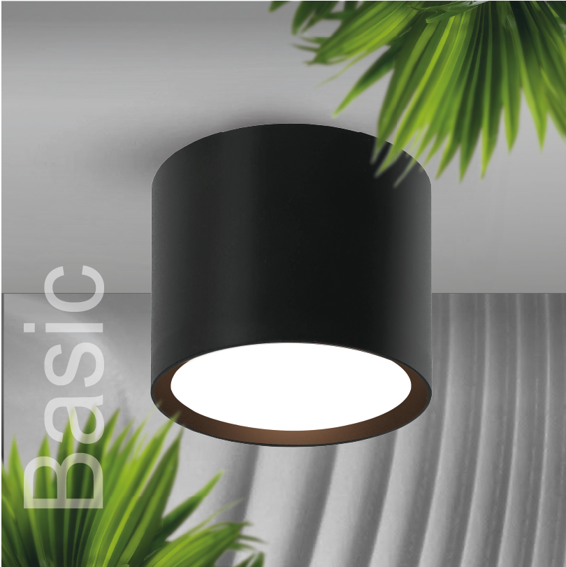 Накладной светильник Wolta Basic WSL-GX53/01BL