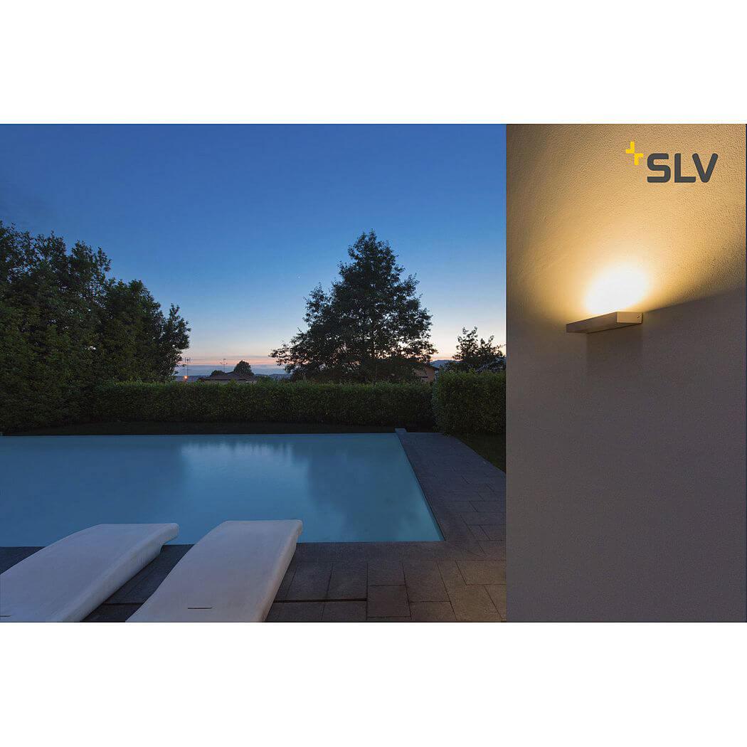 Уличный настенный светодиодный светильник SLV Pema 1002069