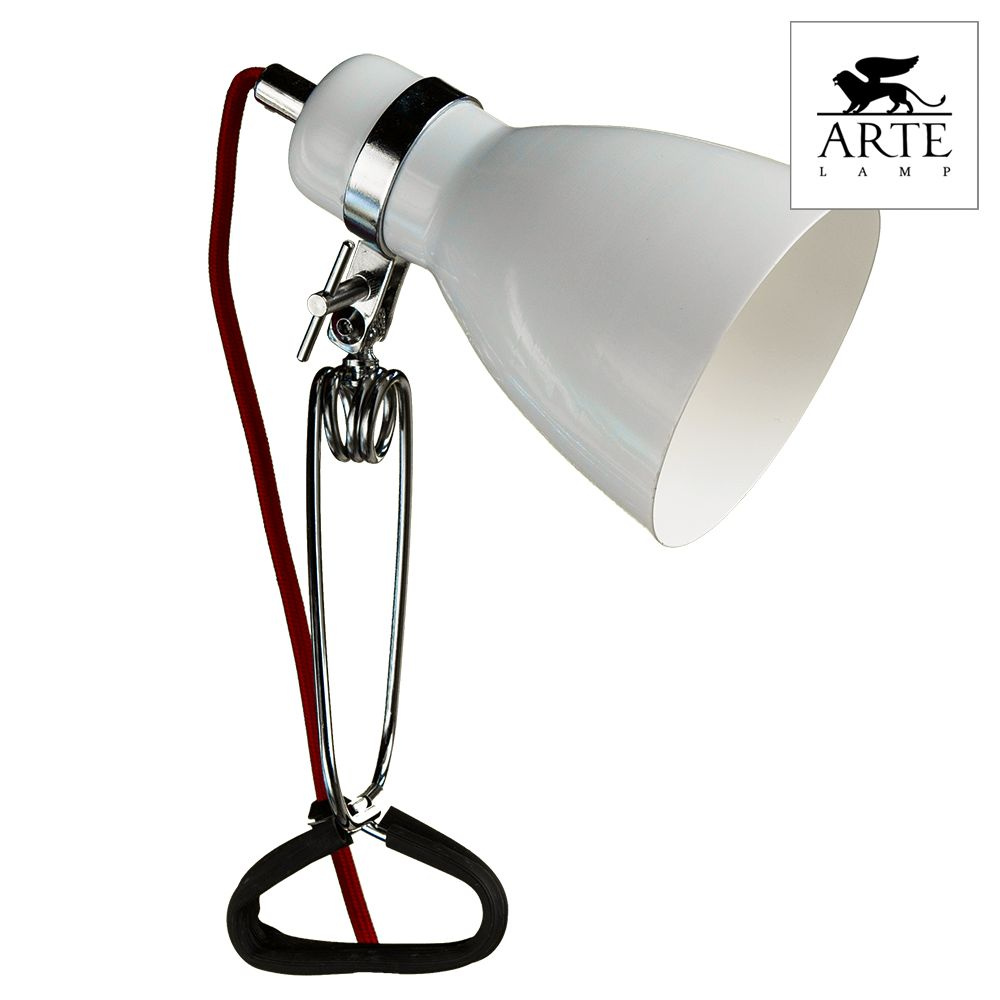 Настольная лампа Arte Lamp Dorm A1409LT-1WH