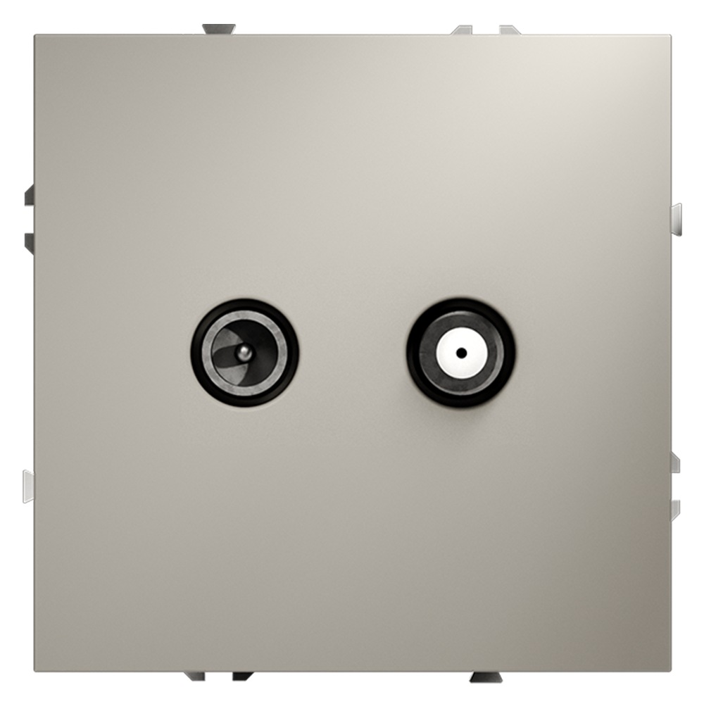 Розетка телевизионная Voltum S70 VLS060403 (кашемир)