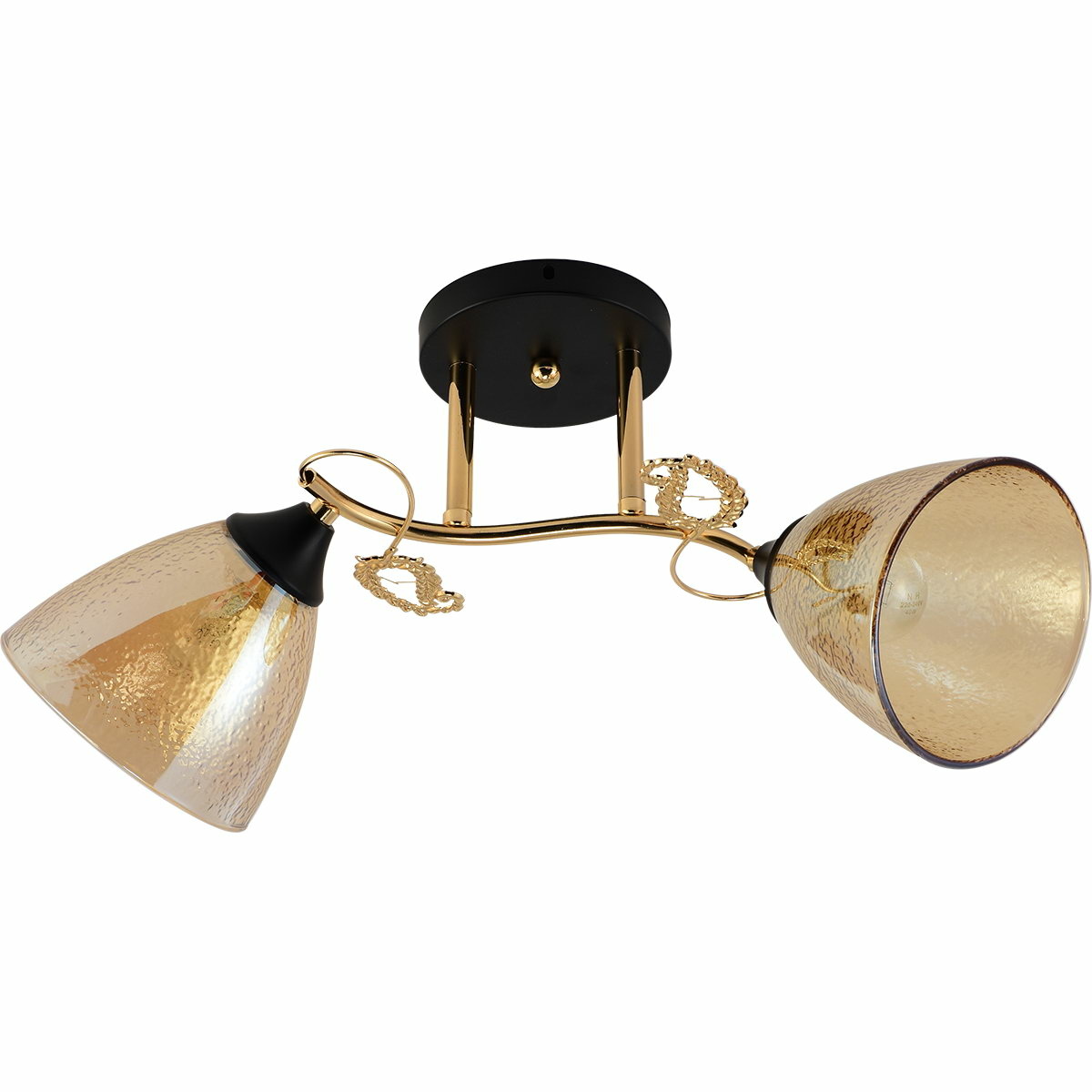 Люстра на штанге Reluce 01321-0.3-02 FGD+BK