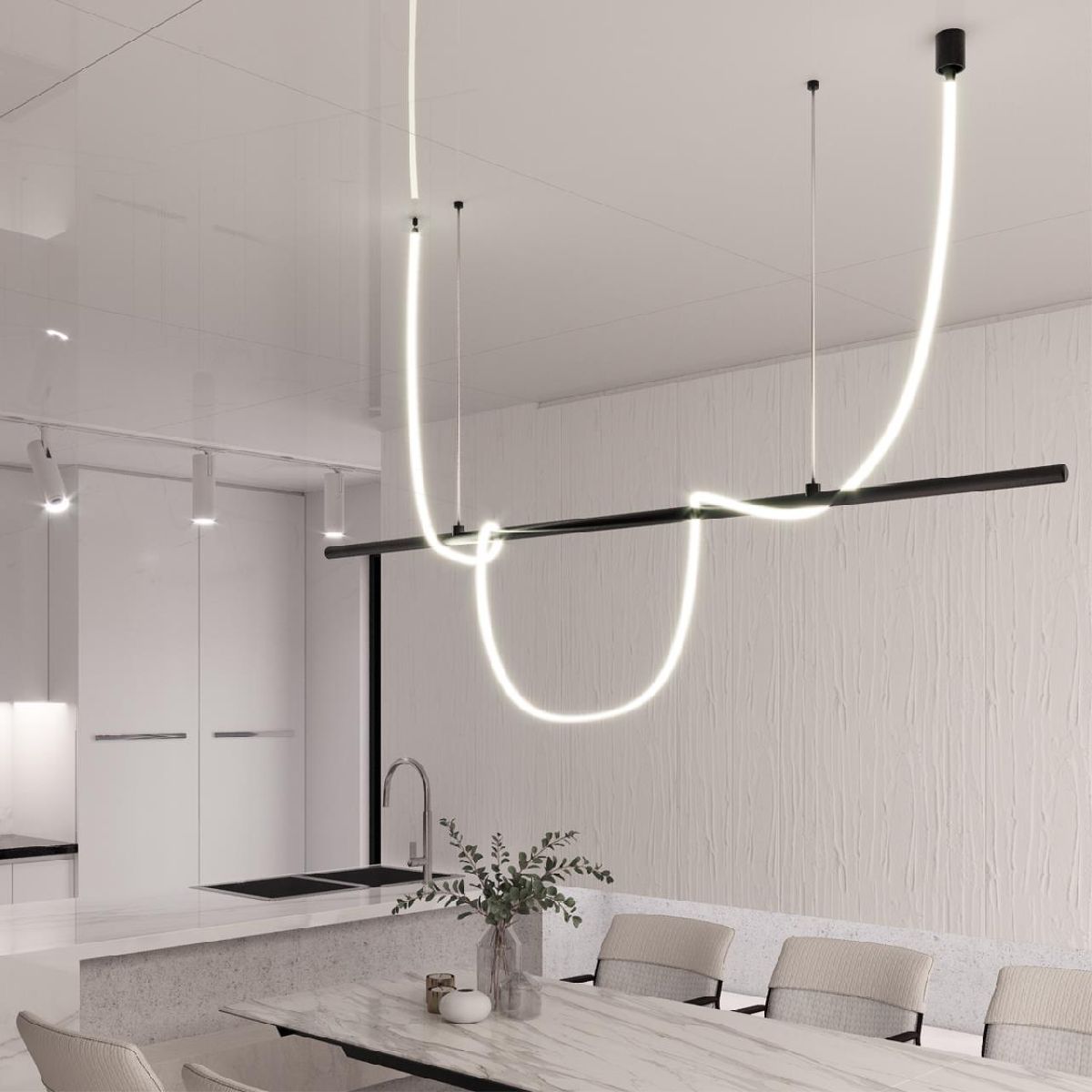 Светодиодный гибкий неон Novotech Ramo 170-265В 38Вт 4000K 3м IP20 359133