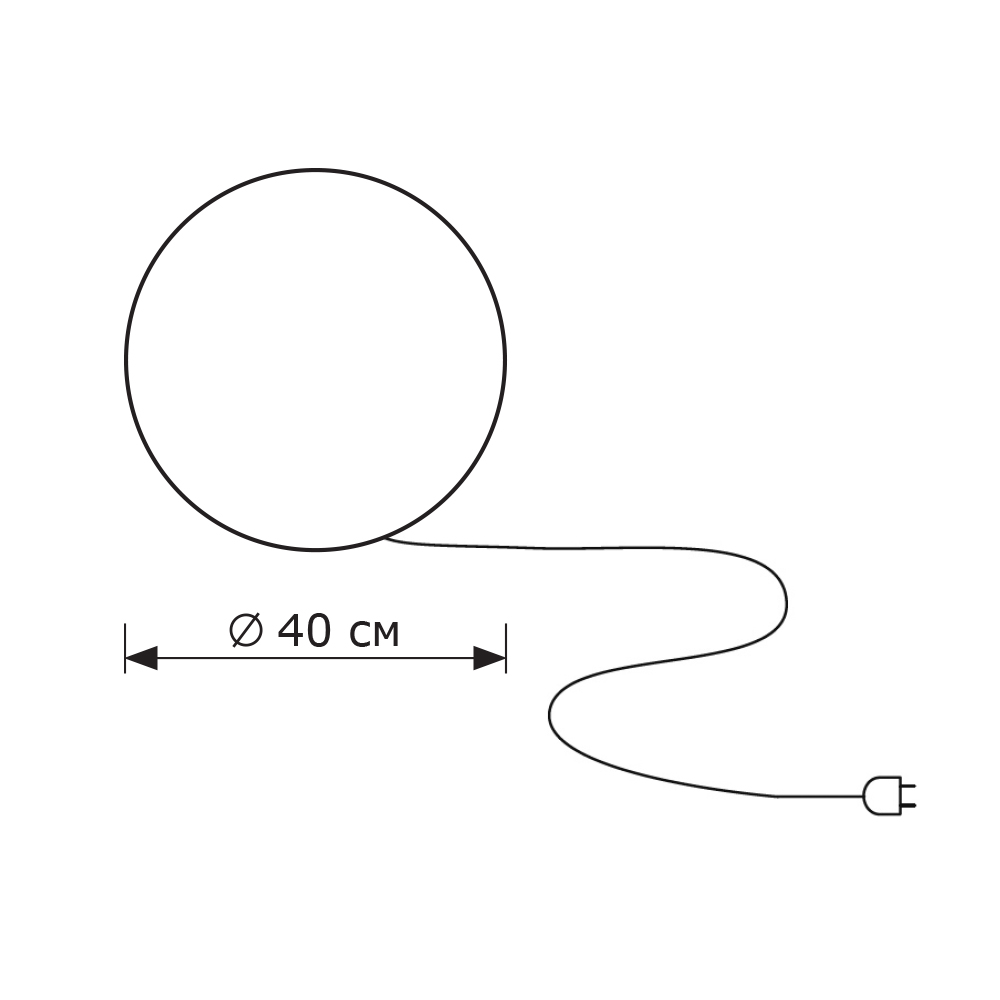 Уличный напольный светильник LightHall Breeze 40 LH042003
