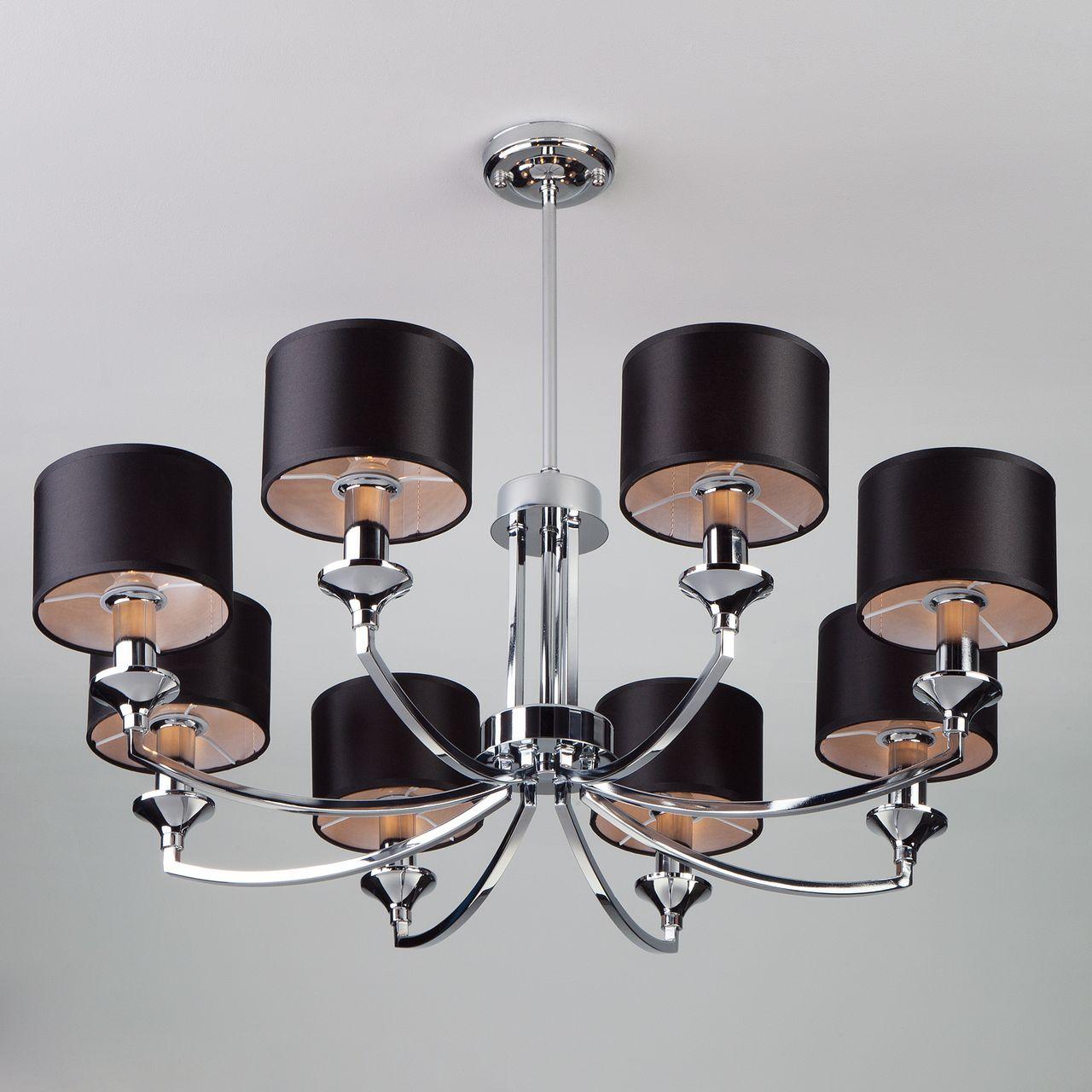 Подвесная люстра Eurosvet Diana 60067/8 хром