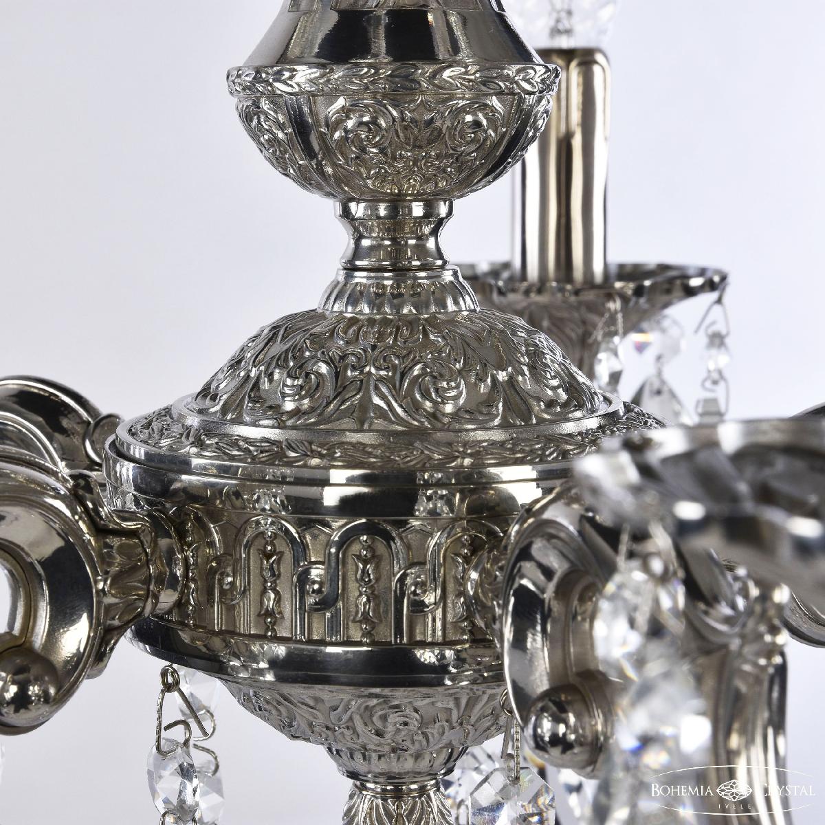 Подвесная люстра Bohemia Ivele Crystal Verona 72101/5/125 B Ni