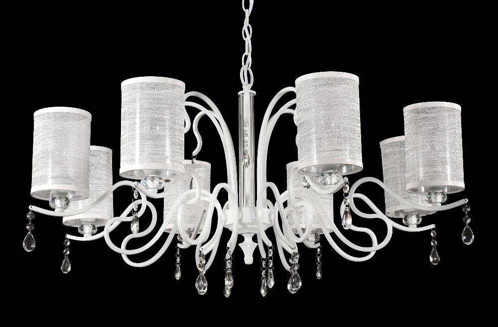 Подвесная люстра Crystal Lux Elisa White SP8
