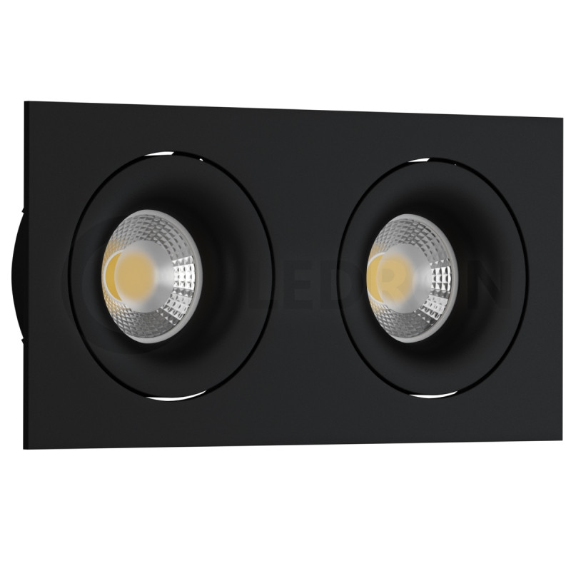 Встраиваемый светильник Ledron DE202 Black 00000013734