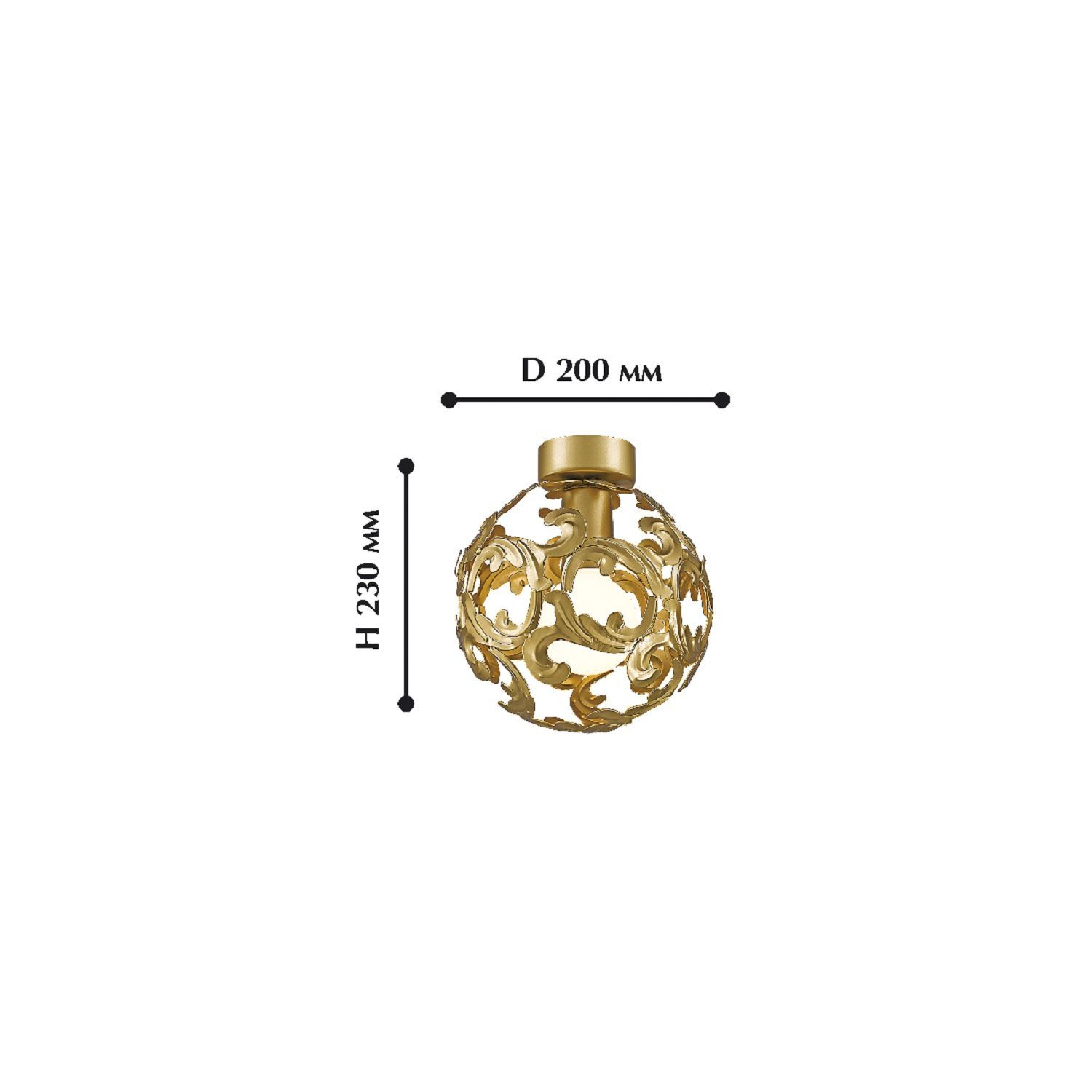 Потолочный светильник Favourite Dorata 1469-1U