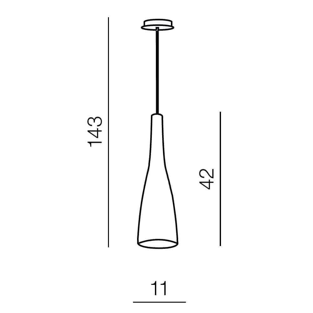 Подвесной светильник Azzardo Sunset 1 AZ0148
