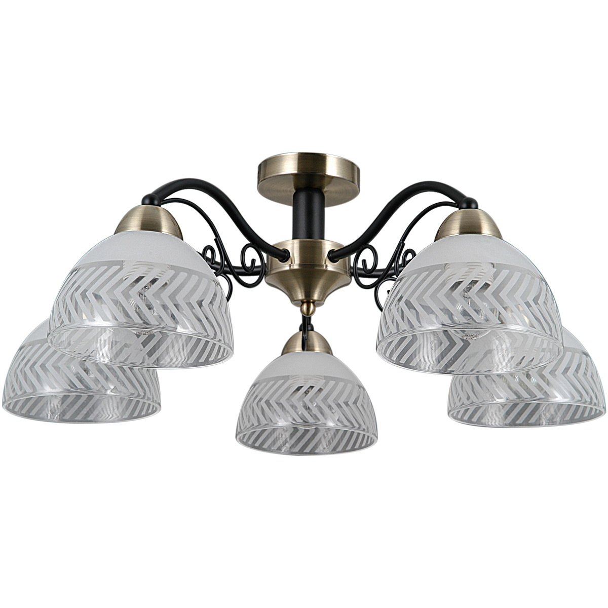 Люстра на штанге Illumico IL0435-5CSQ-79 AB BK