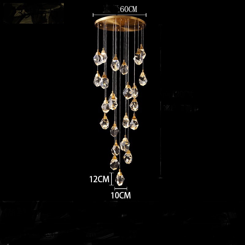 Каскадная люстра ImperiumLoft Cristel One 193597-26