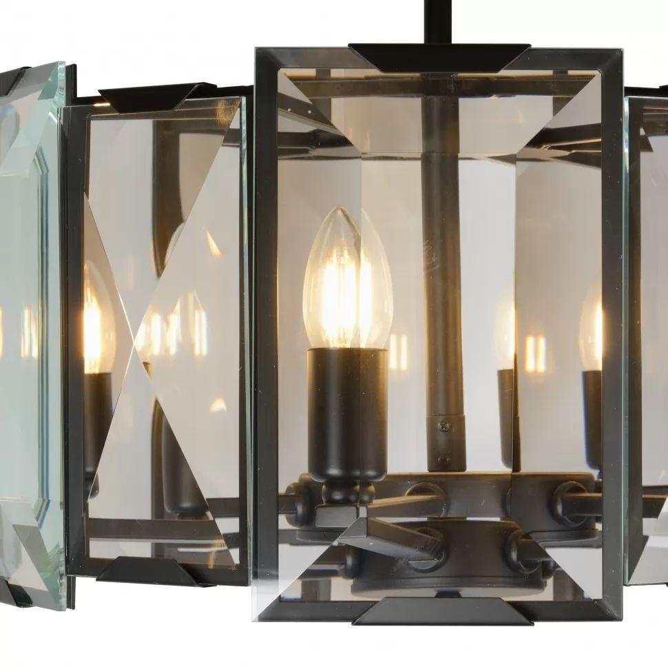 Подвесная люстра iLamp Panorama 6113-550BK