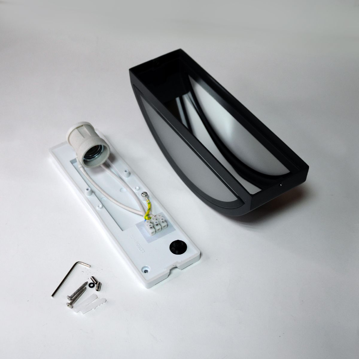 Уличный настенный светильник Elvan PJ-1505/1-E27-Gr