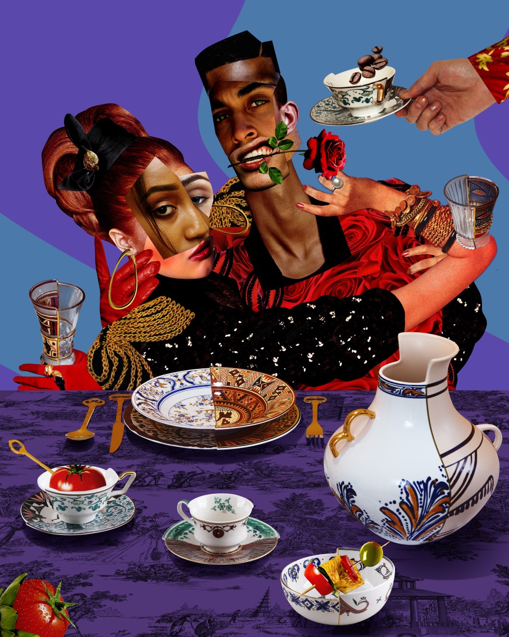 Тарелка глубокая Tula Seletti Hybrid  09131