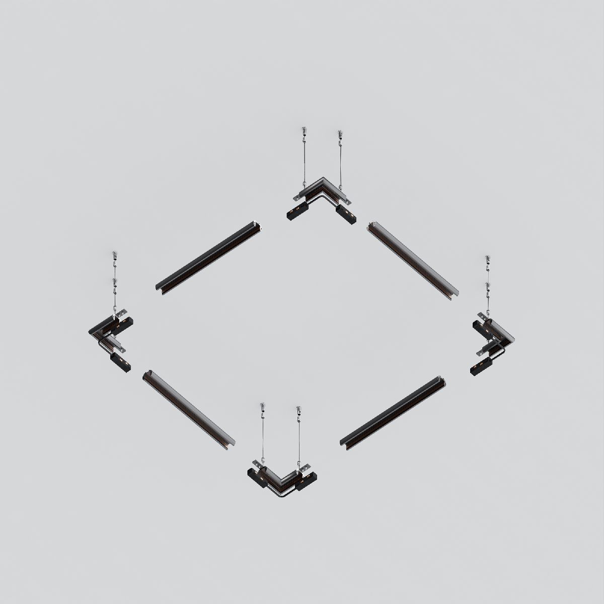 Шинопровод магнитный Maytoni Exility TRXM034-R-412B