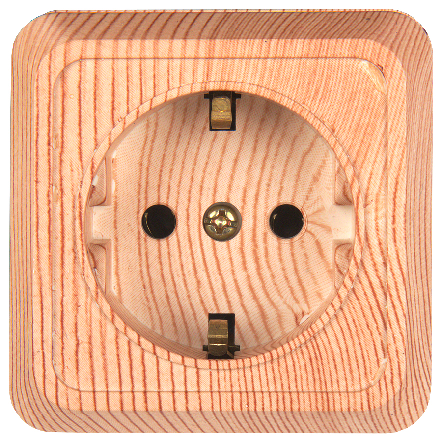 Розетка 2П+3 General Альфа 477039