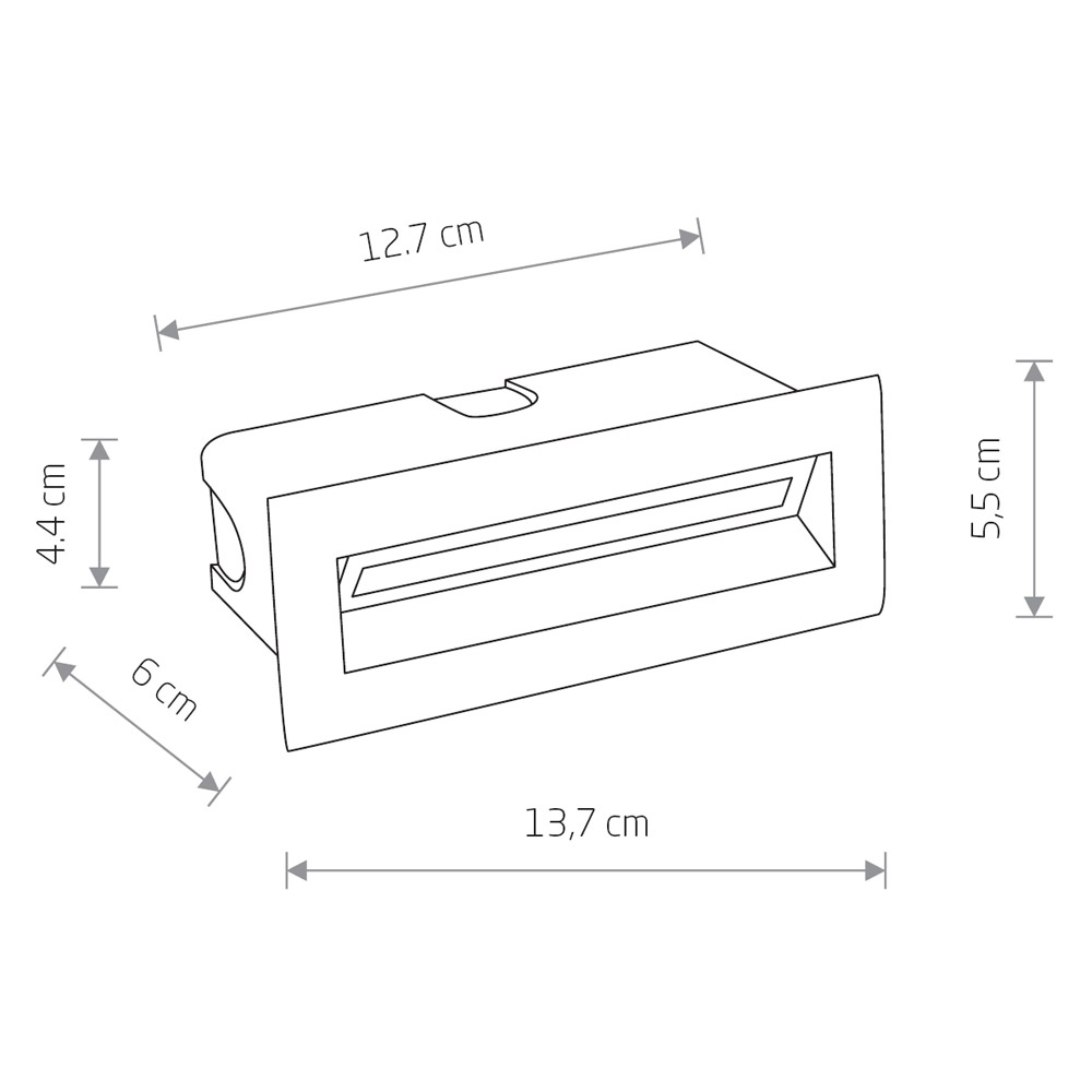 Уличный встраиваемый светильник Nowodvorski Bay Led 8165