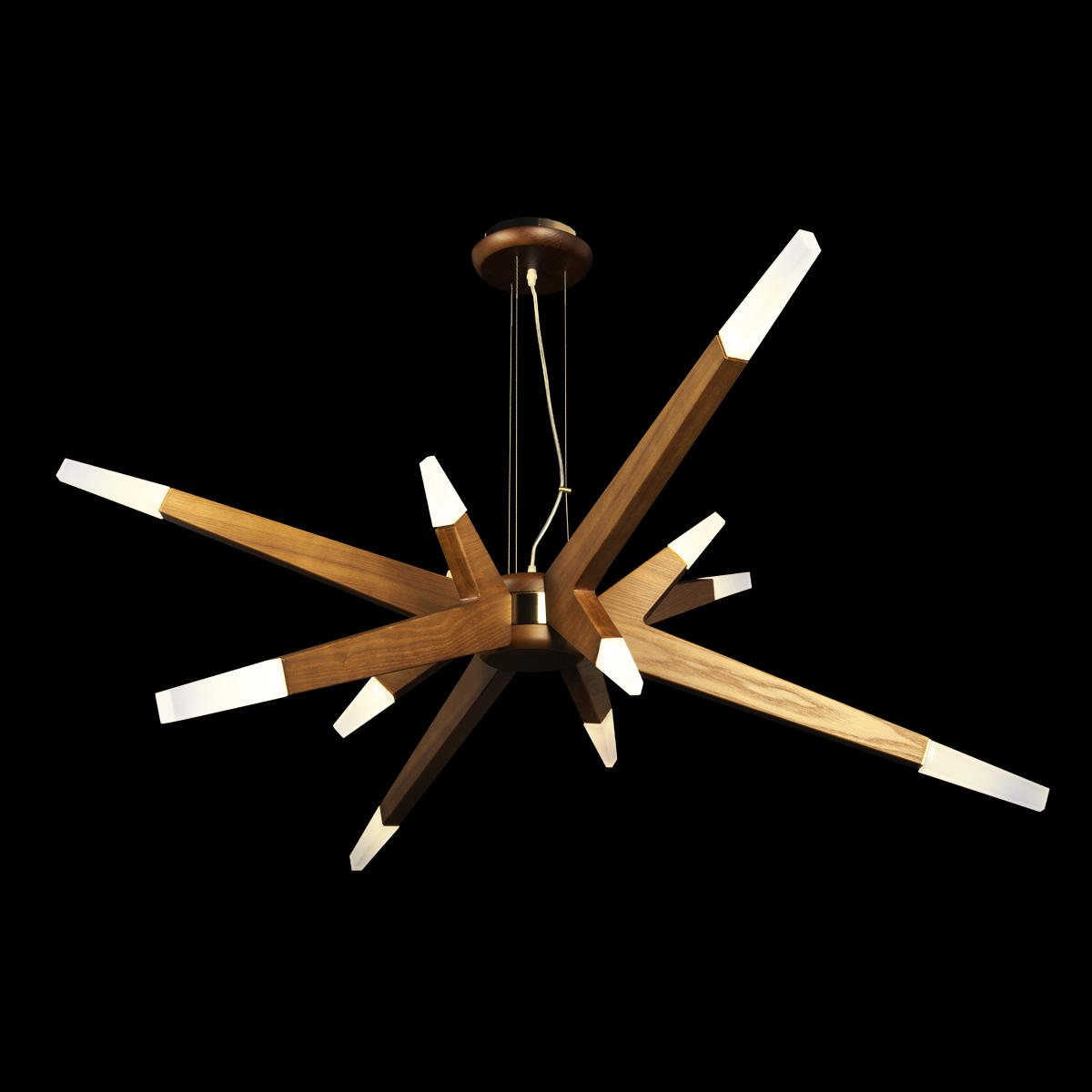 Подвесная люстра Loft IT Glowworm 10160 Dark wood