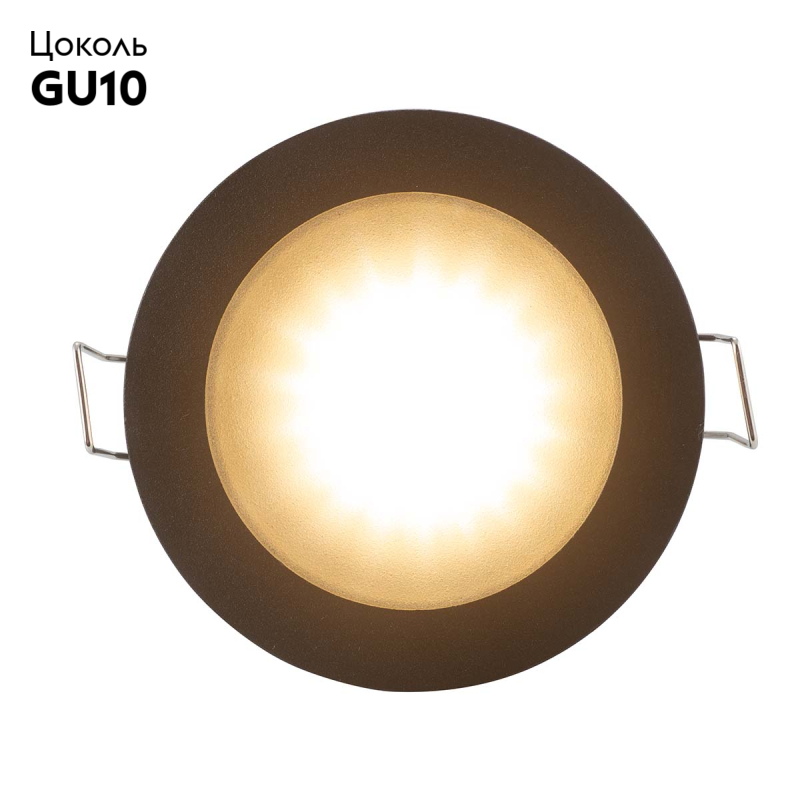 Встраиваемый светильник Denkirs DK3012-BK