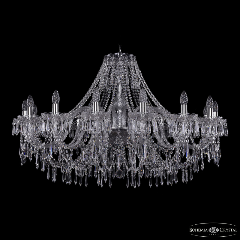 Подвесная люстра Bohemia Ivele Crystal 1403/16/400 Ni