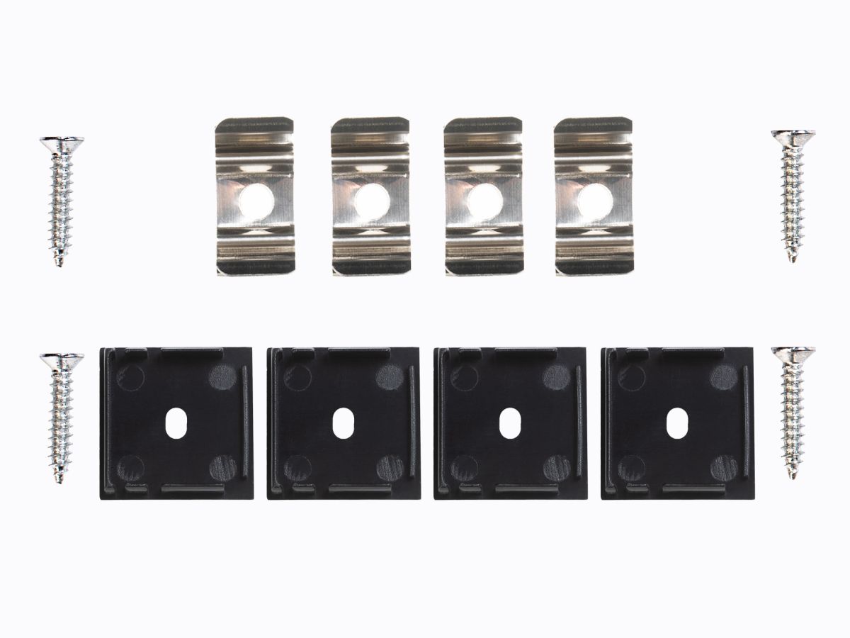 Профиль накладной LEDS POWER СПН3030 алюм. черный с призм.рассеивателем 2м 008509