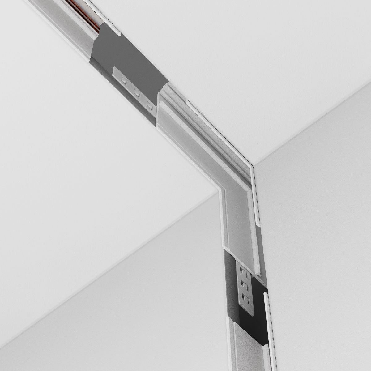 Коннектор угловой внутренний Maytoni Magnetic track system Exility TRA034CL-42W