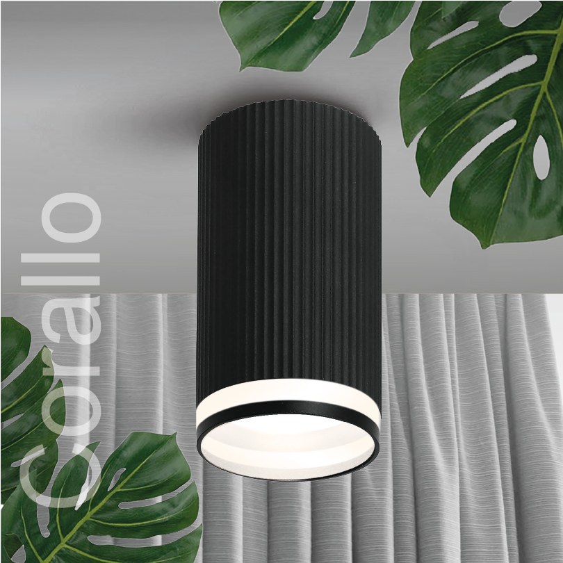 Накладной светильник Wolta Corallo WSL-GU10/03BL