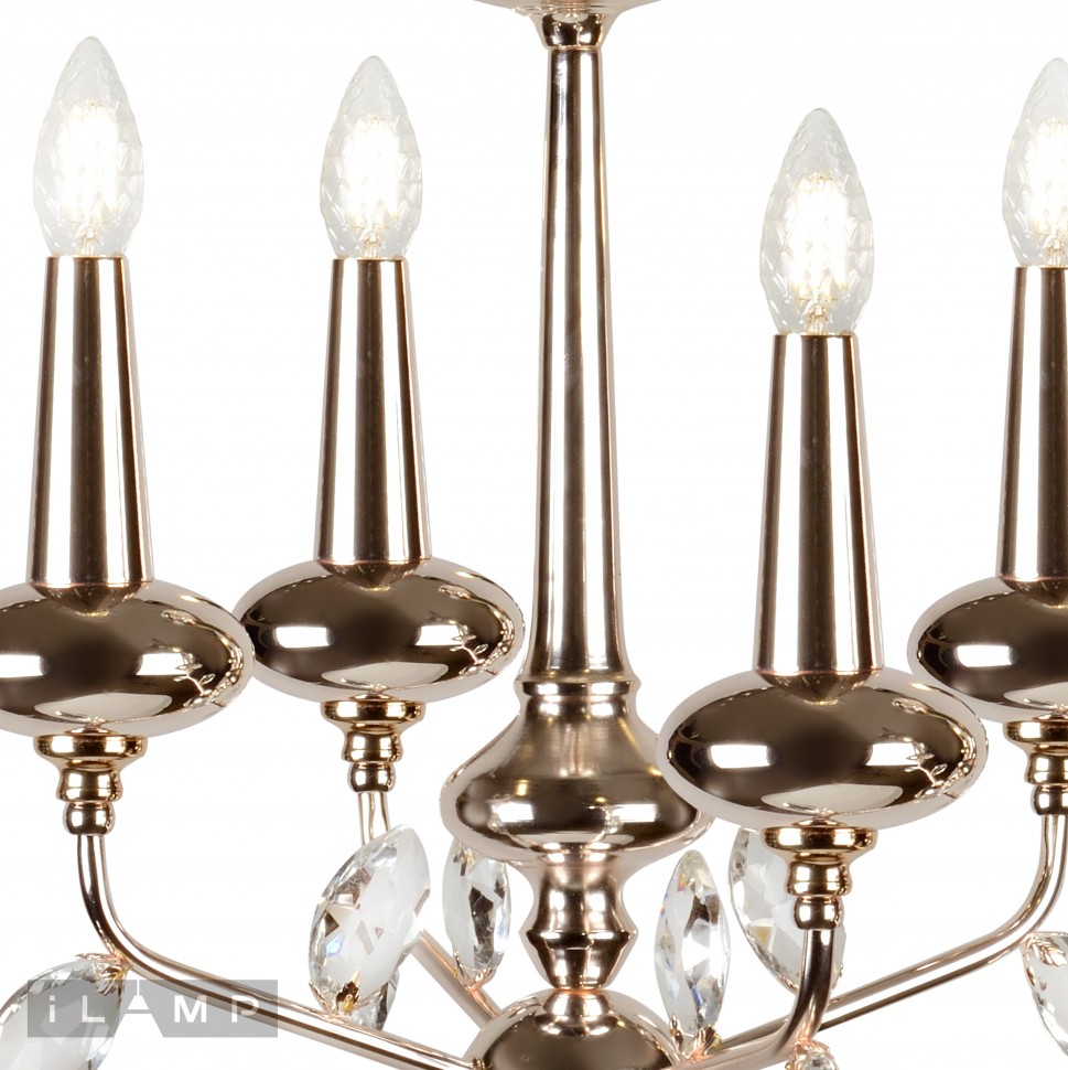 Подвесная люстра iLamp Dames 1020-4GD