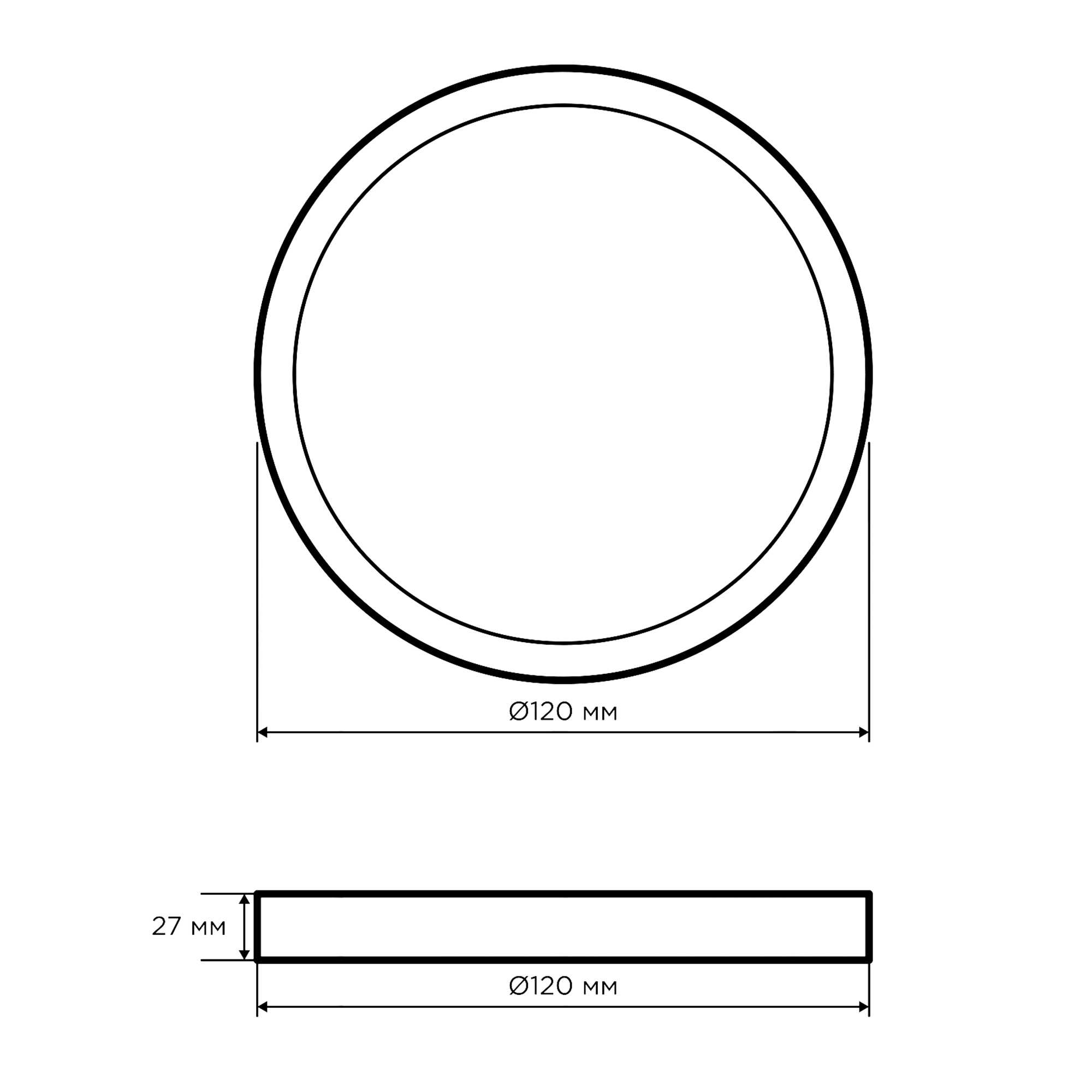Накладная светодиодная панель Apeyron 06-62