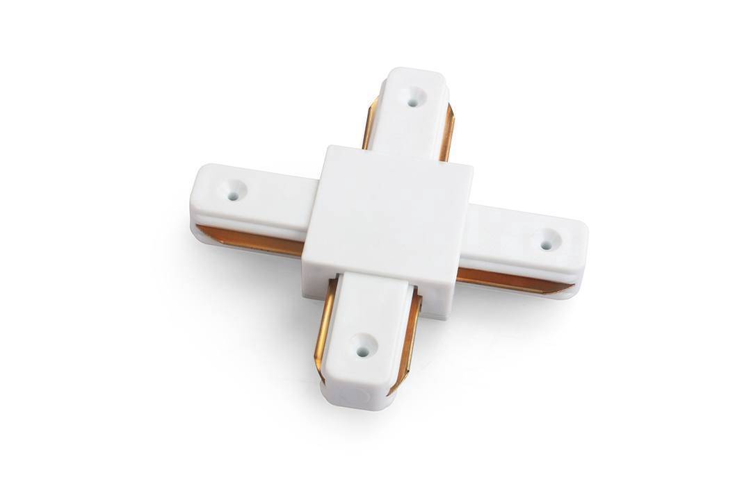 X-коннектор для однофазного накладного трека SWG KXZ-WH-X 002031