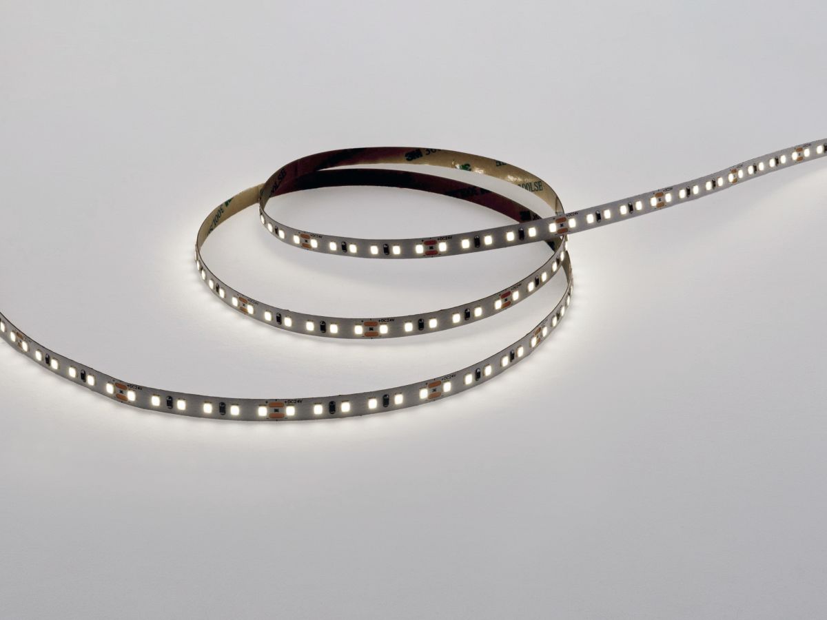 Светодиодная лента LEDS POWER 2835 120/м (5Вт/м) 24В холодная 005867