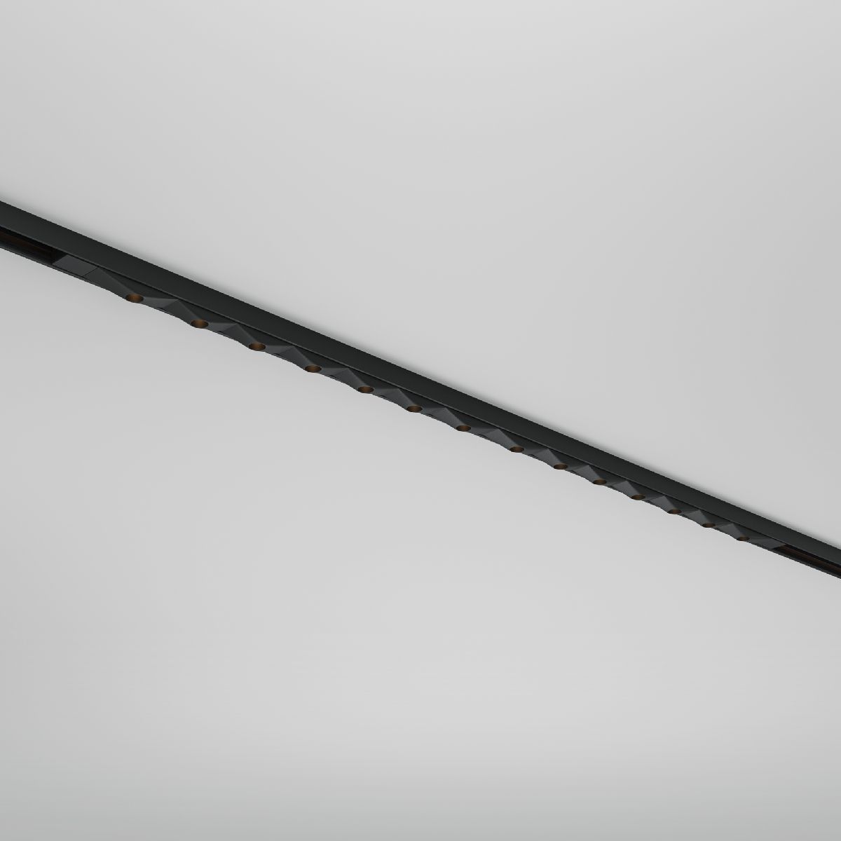 Трековый магнитный светильник Maytoni Spiky TR175-1-24WTW-M-B