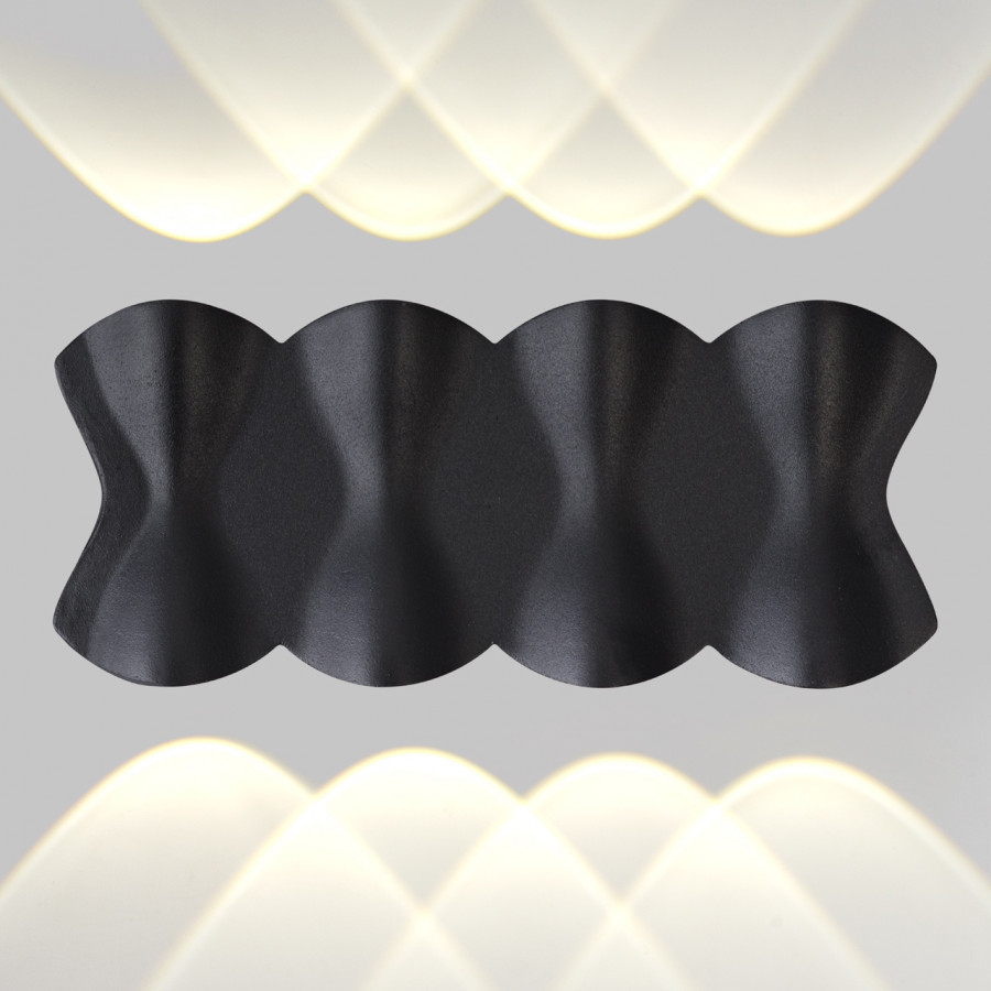 Уличный настенный светильник IMEX Cross IL.0014.0019-8-BK