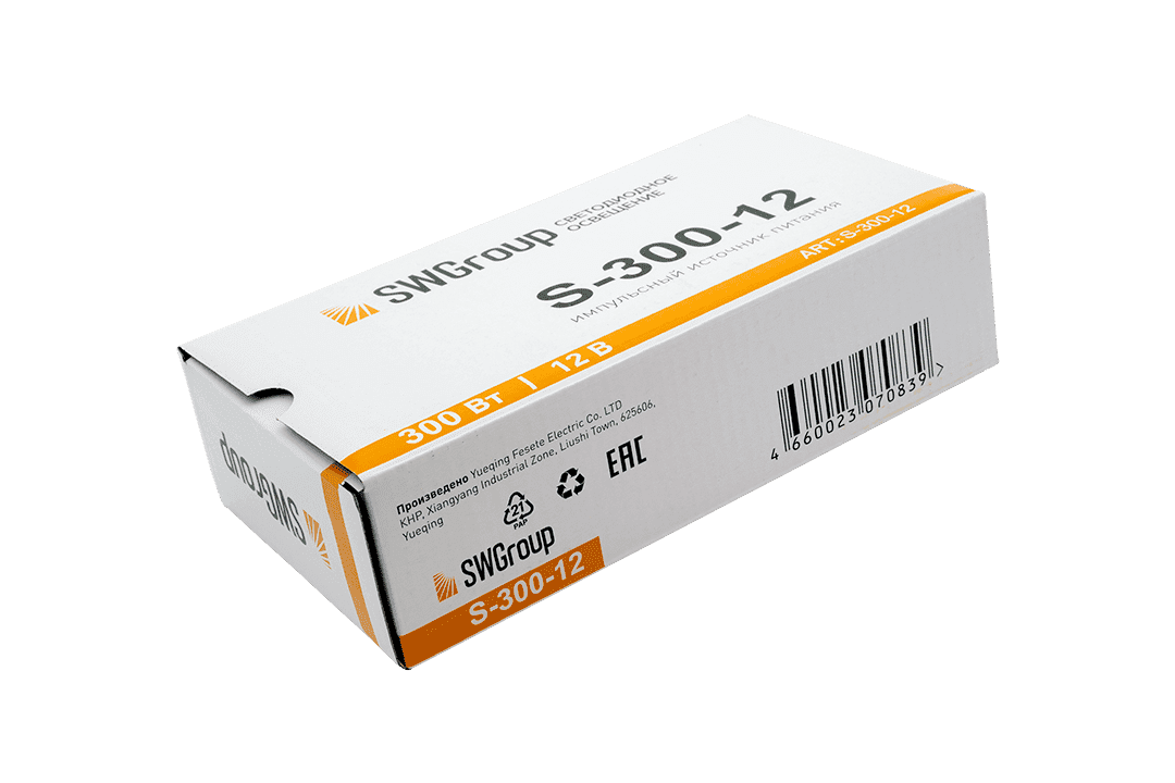 Блок питания SWG S-300-12 000117