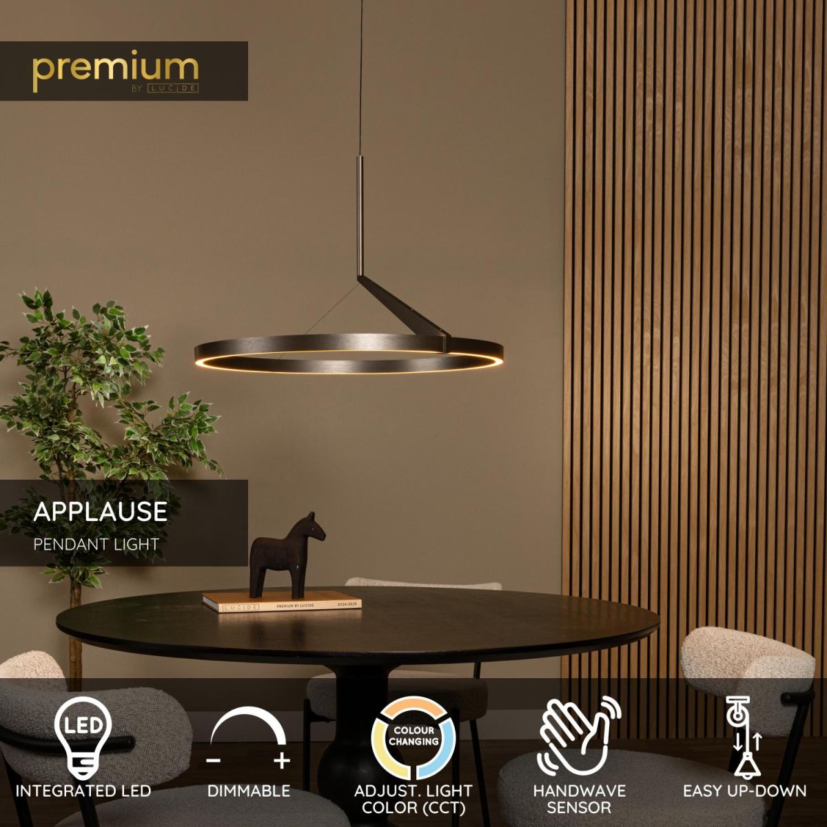 Подвесной светильник Lucide Applause 23400/60/15