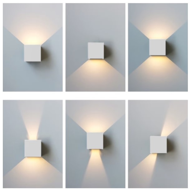 Уличный настенный светильник Elvan BR-310-6W-WW-Wh