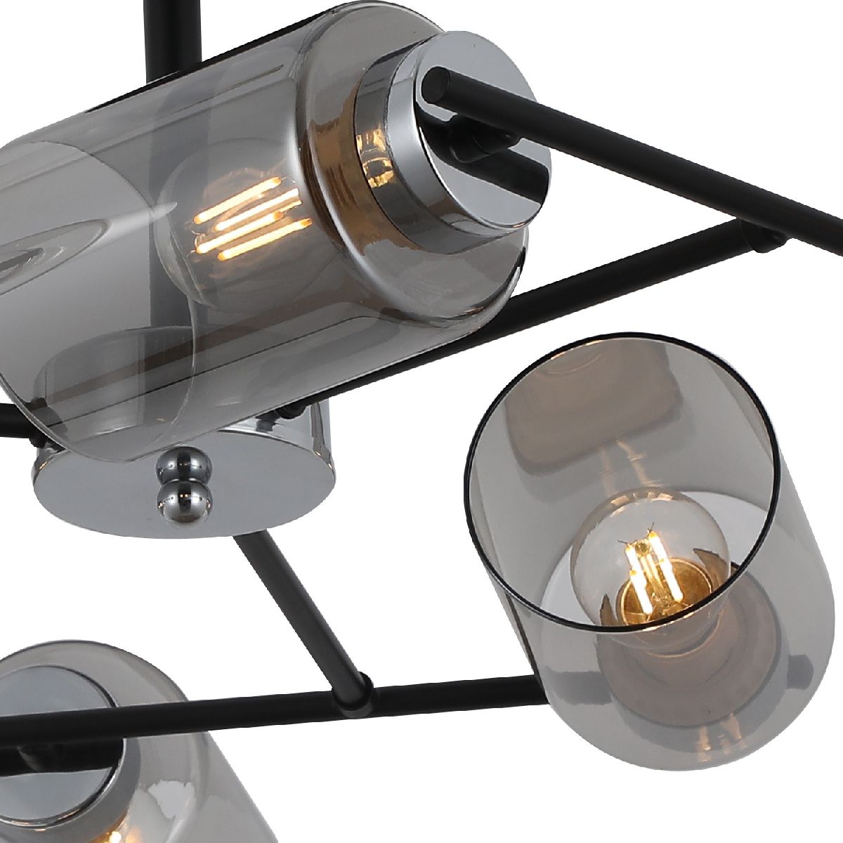 Люстра на штанге Illumico IL8276-6COU-79 BK CR