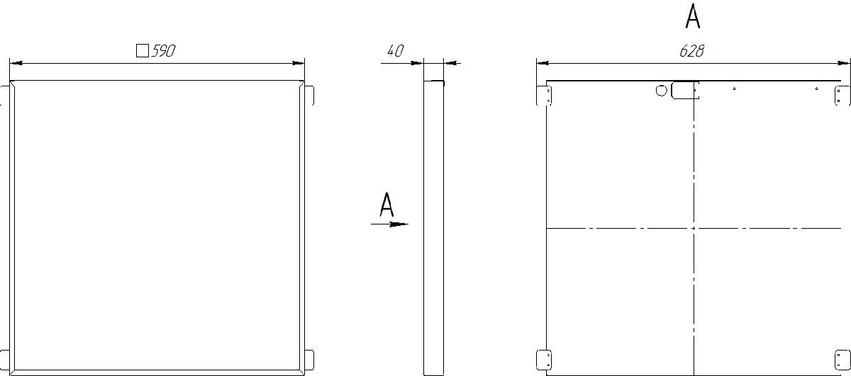 Встраиваемый светильник Светон Бординг 7-30-Д-120-0/ПЛ/М-4К80-В20 CB-C0904046