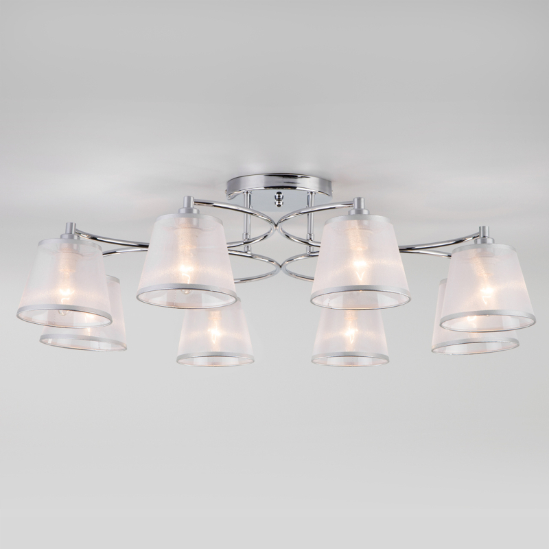 Потолочная люстра Eurosvet Cornetto 60094/8 хром