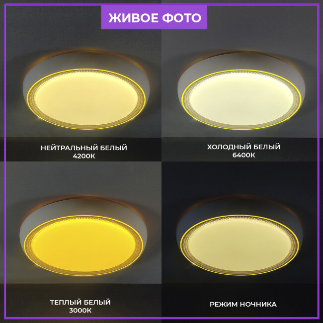 Потолочный светильник Seven Fires Санни 48019.50.90.77GD